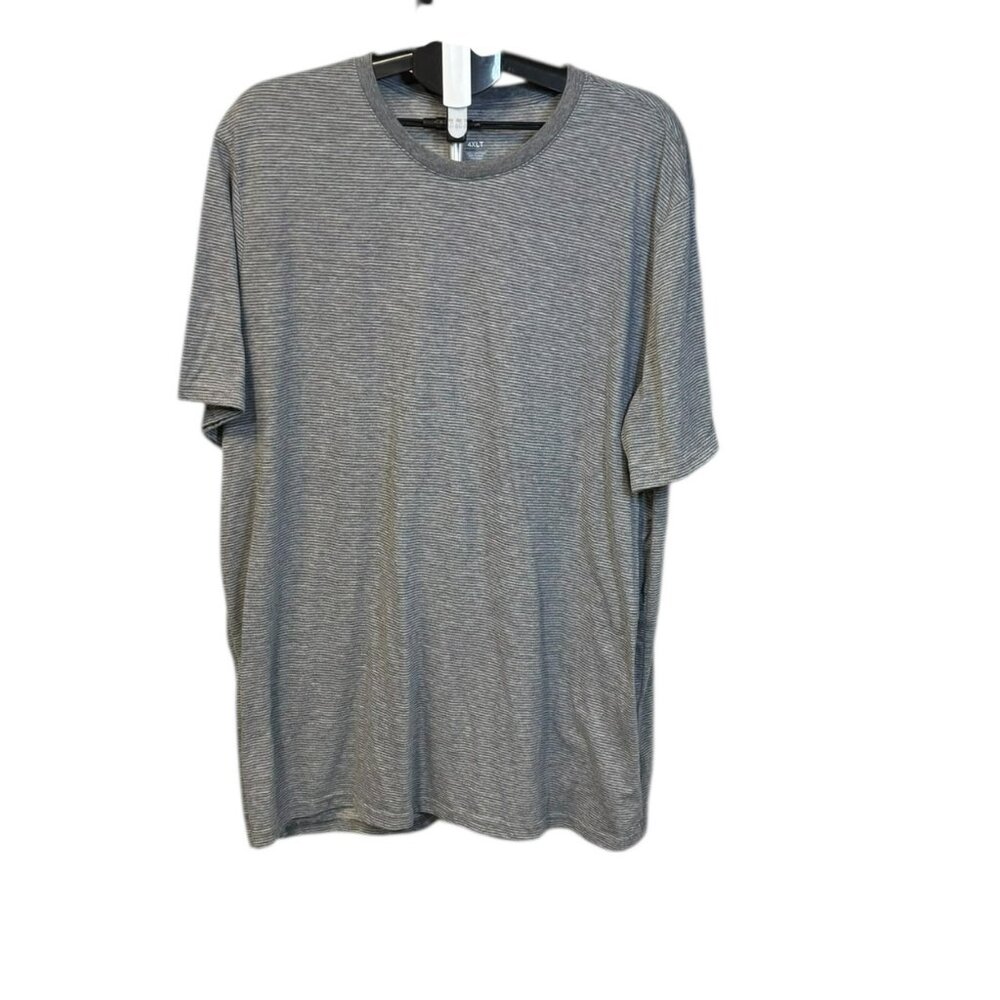 Women's Sonoma gray with white stripes t-shirt - 4XLT